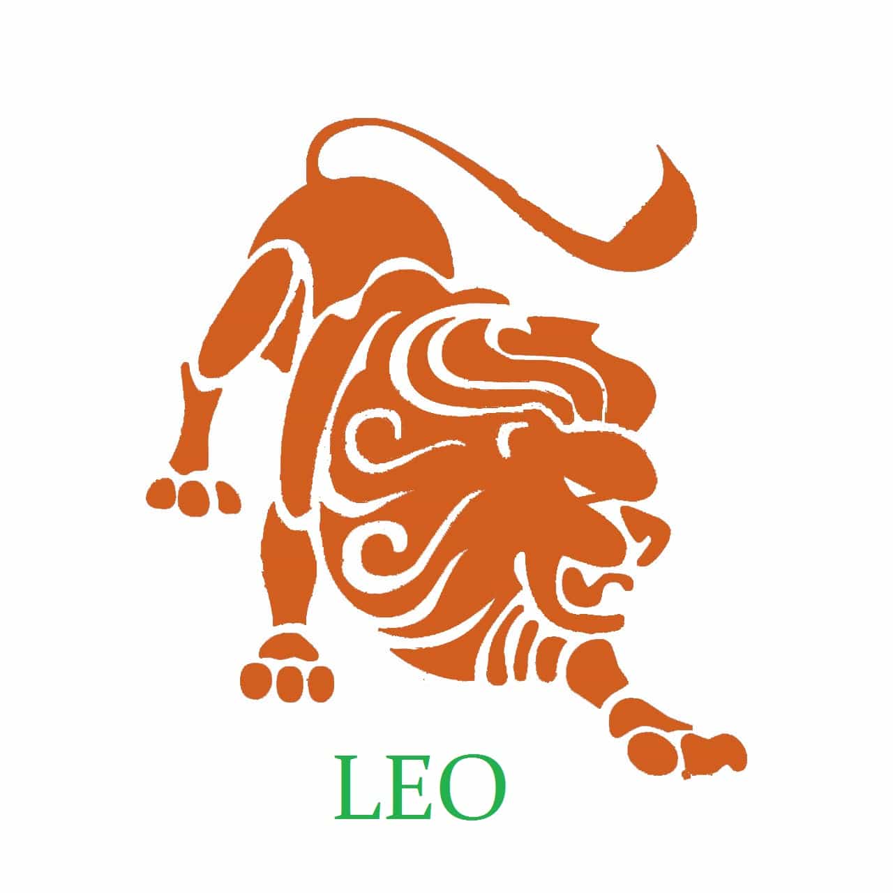 Zodiac Leo Symbol